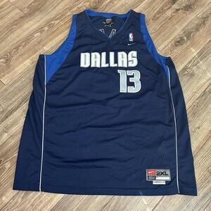Vintage Steve Nash Dallas Mavericks Mavs Nike Swingman Jersey Mens Sz XL